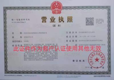 公司营业执照