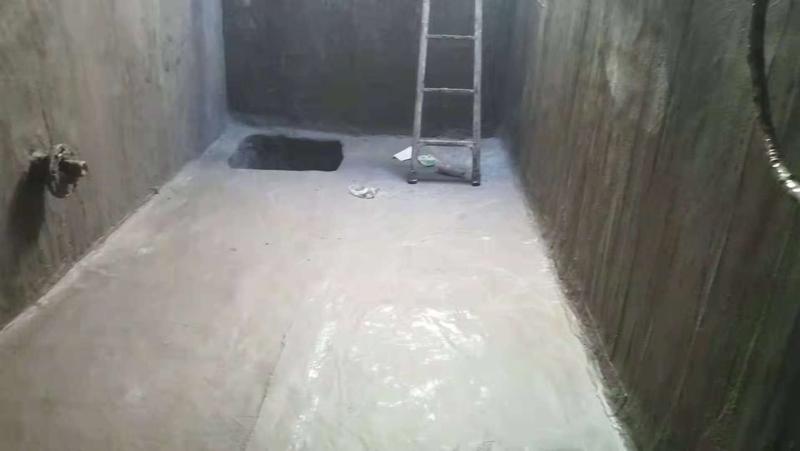 宜兴埠第三小学消防泵房防水施工