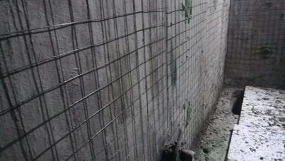 宜兴埠第三小学地下水池防水堵漏施工现场