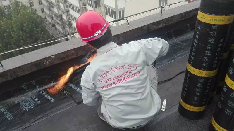 大港区屋面防水施工案例